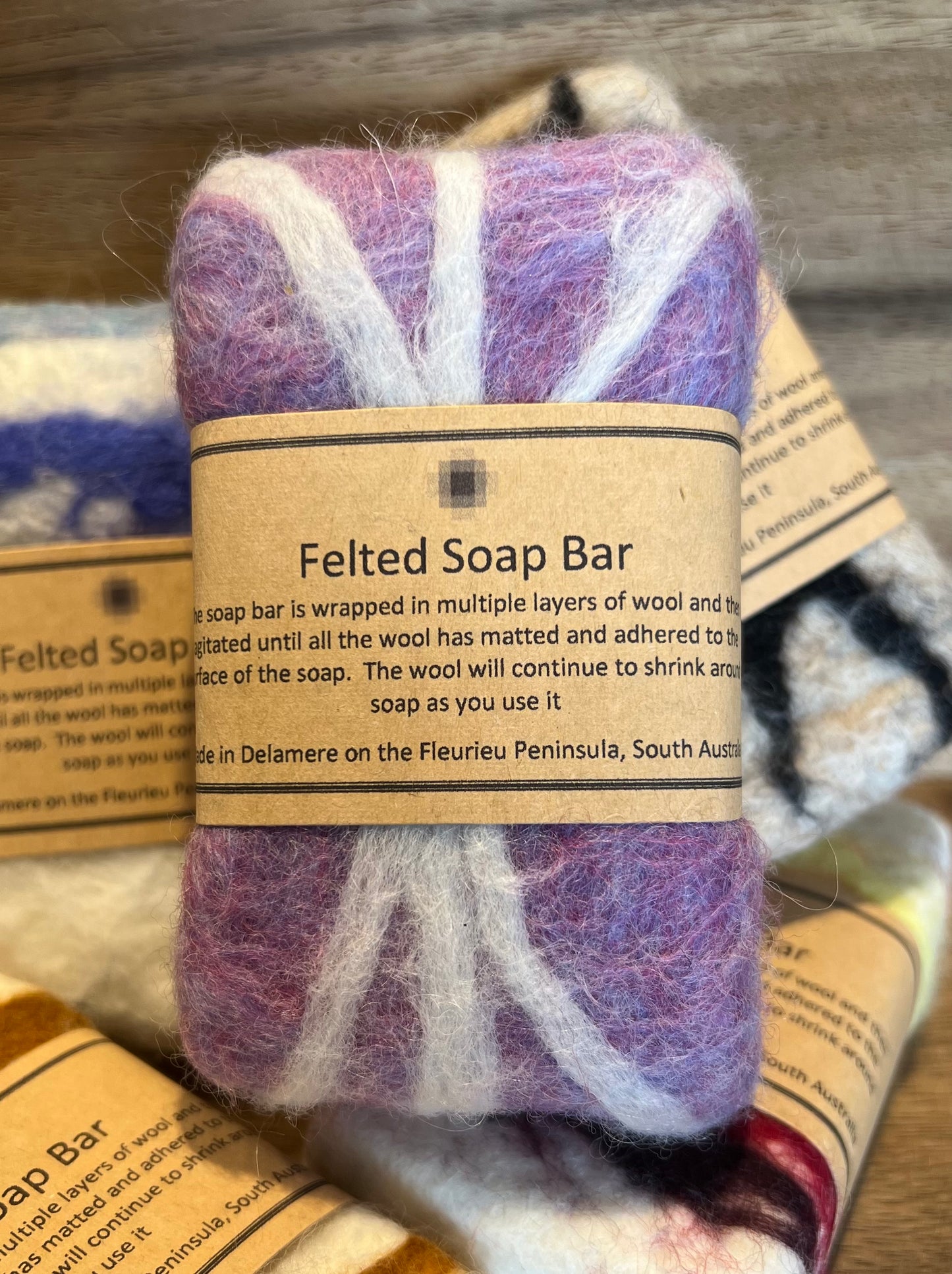 Felted Soap