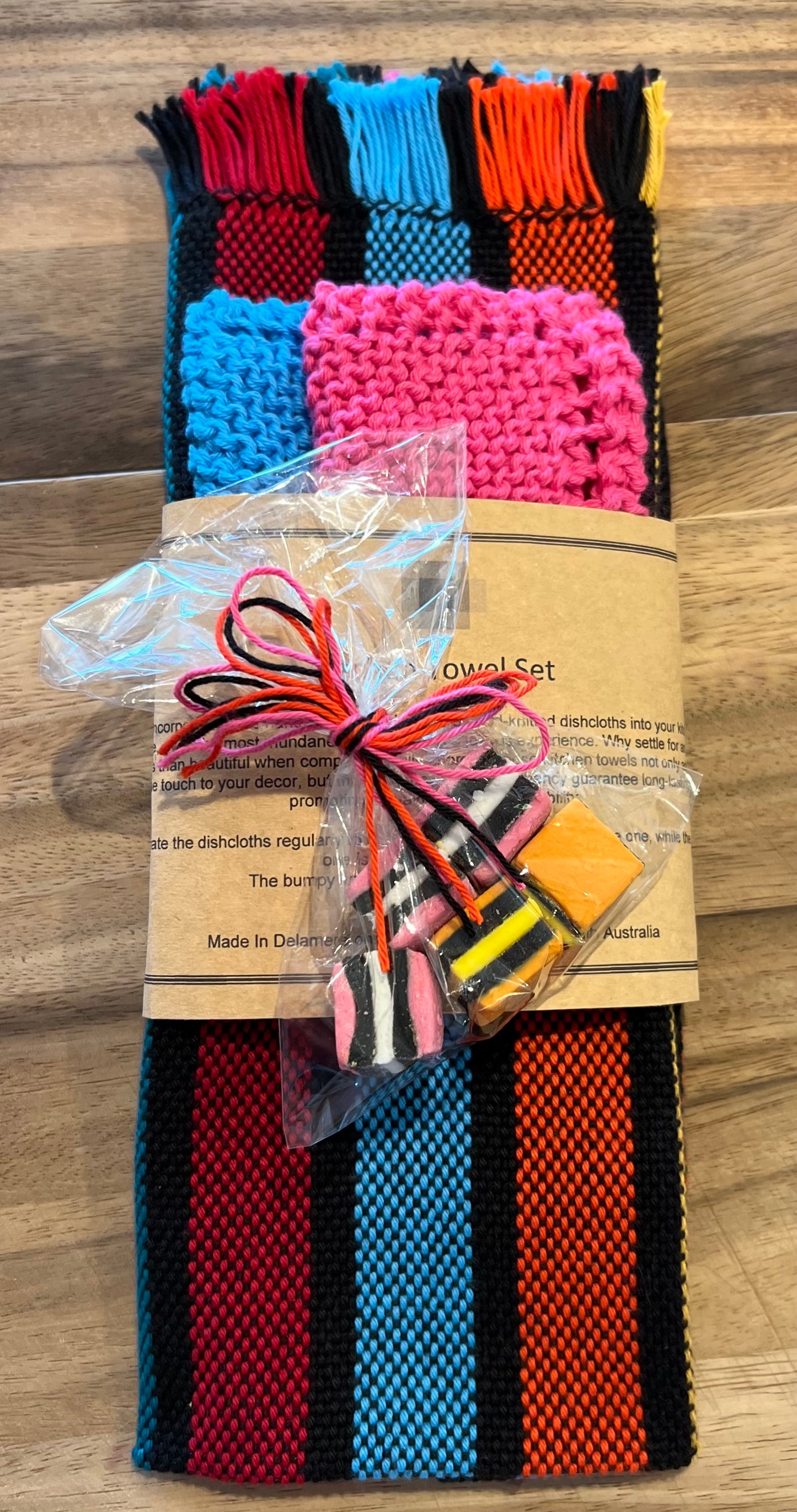 Handwoven Kitchen Towel Set