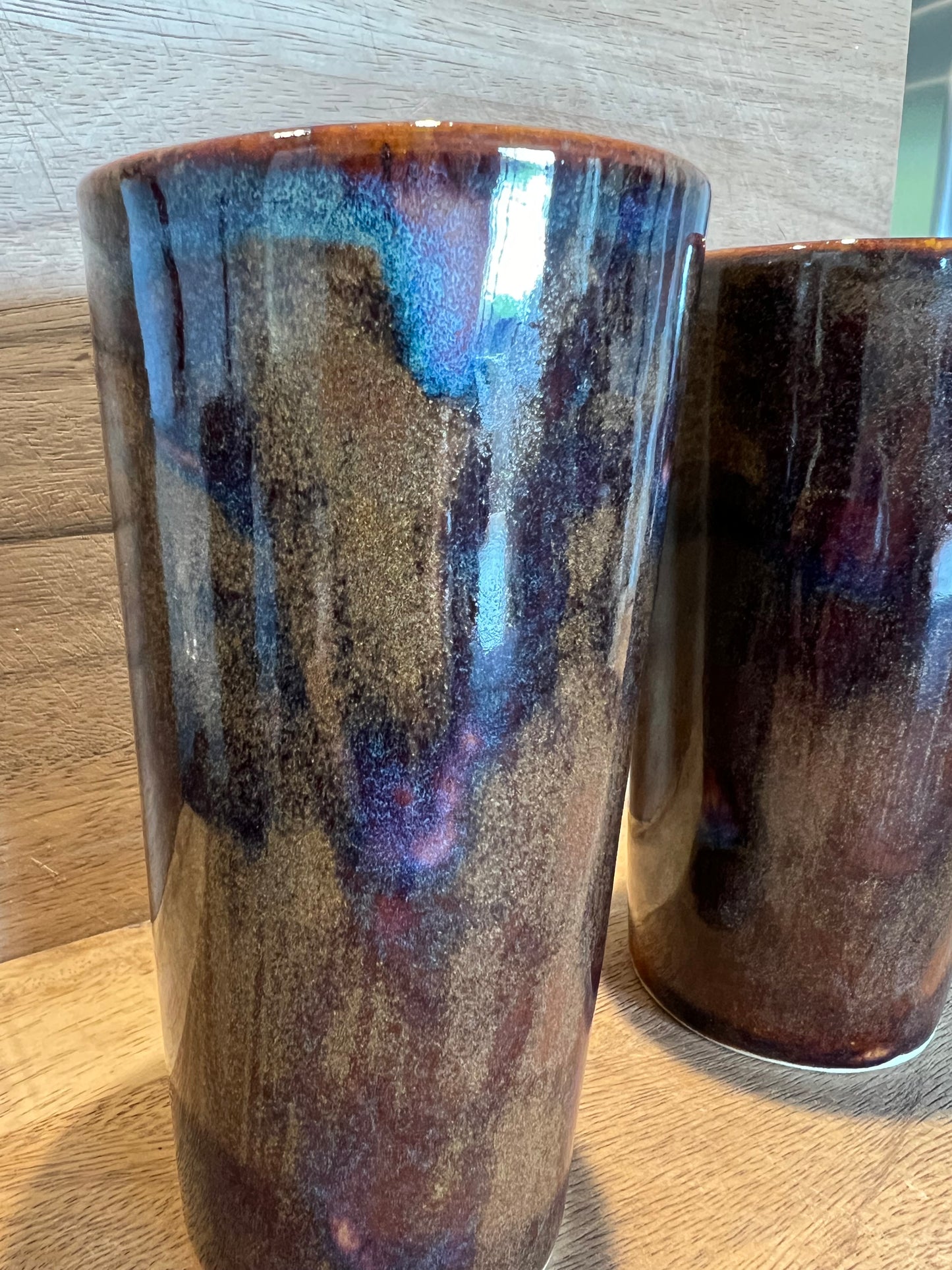 Ceramic Tall Handless Mugs