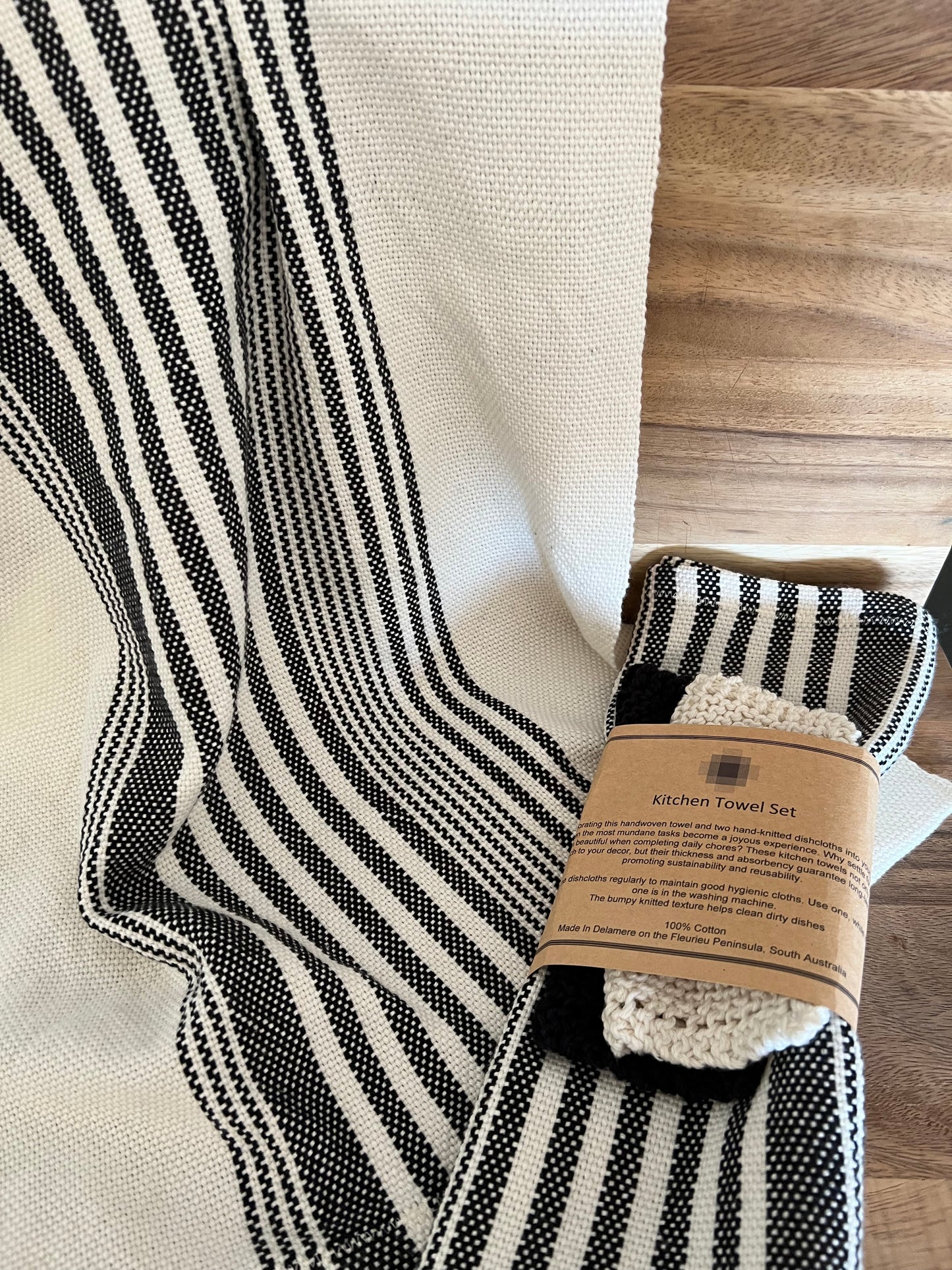 Handwoven Kitchen Towel Set