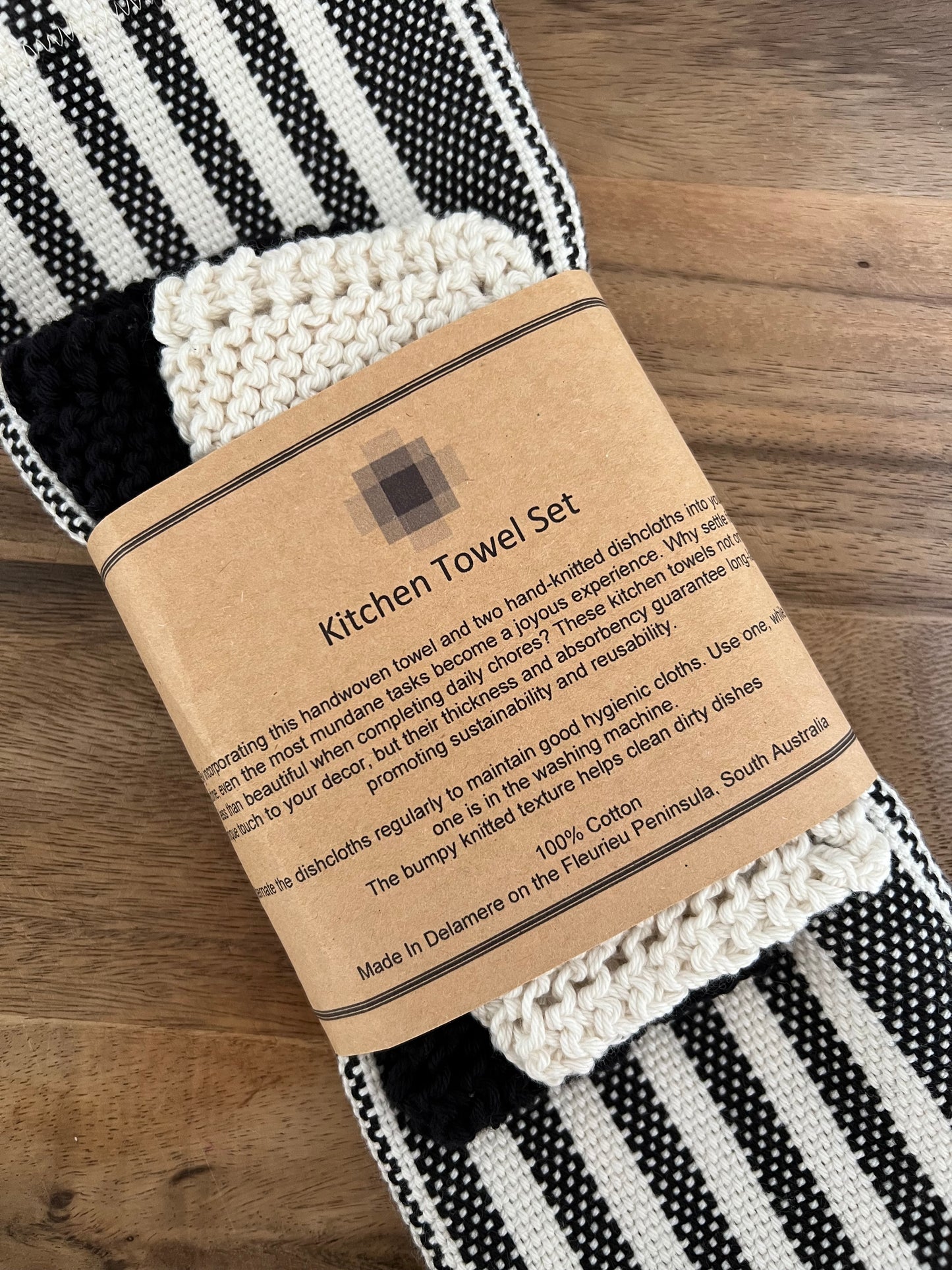 Handwoven Kitchen Towel Set