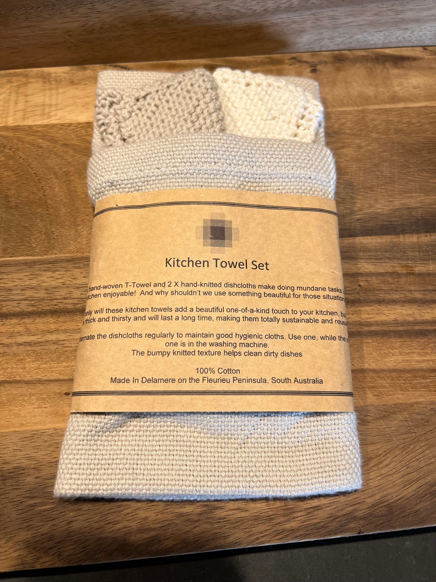 Handwoven Kitchen Towel Set