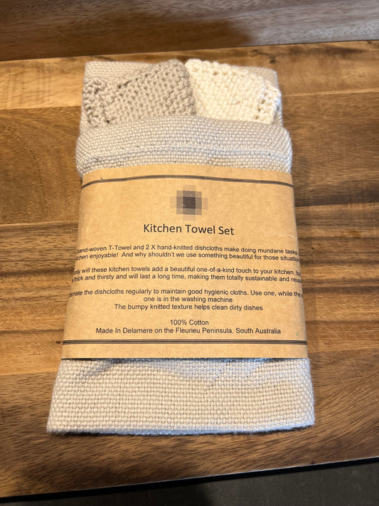 Handwoven Kitchen Towel Set