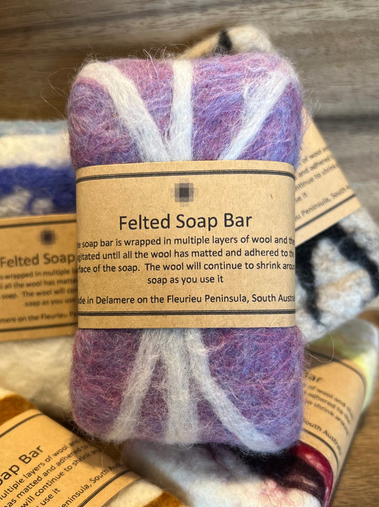 Felted Soap
