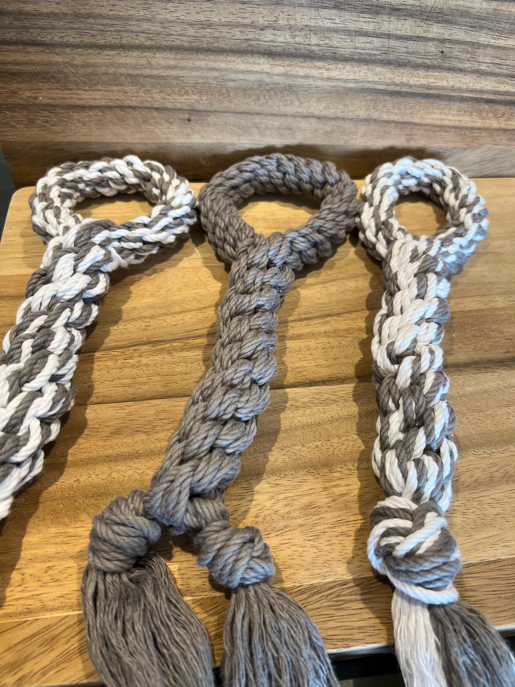Macrame dog toy hot sale
